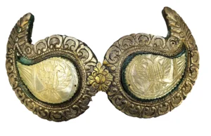 пафти сребърна сплав, ляти,седеф