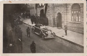 Автомобилът на Н.В. Цар Борис iii и Принц Кирил Маневрите 1937г.