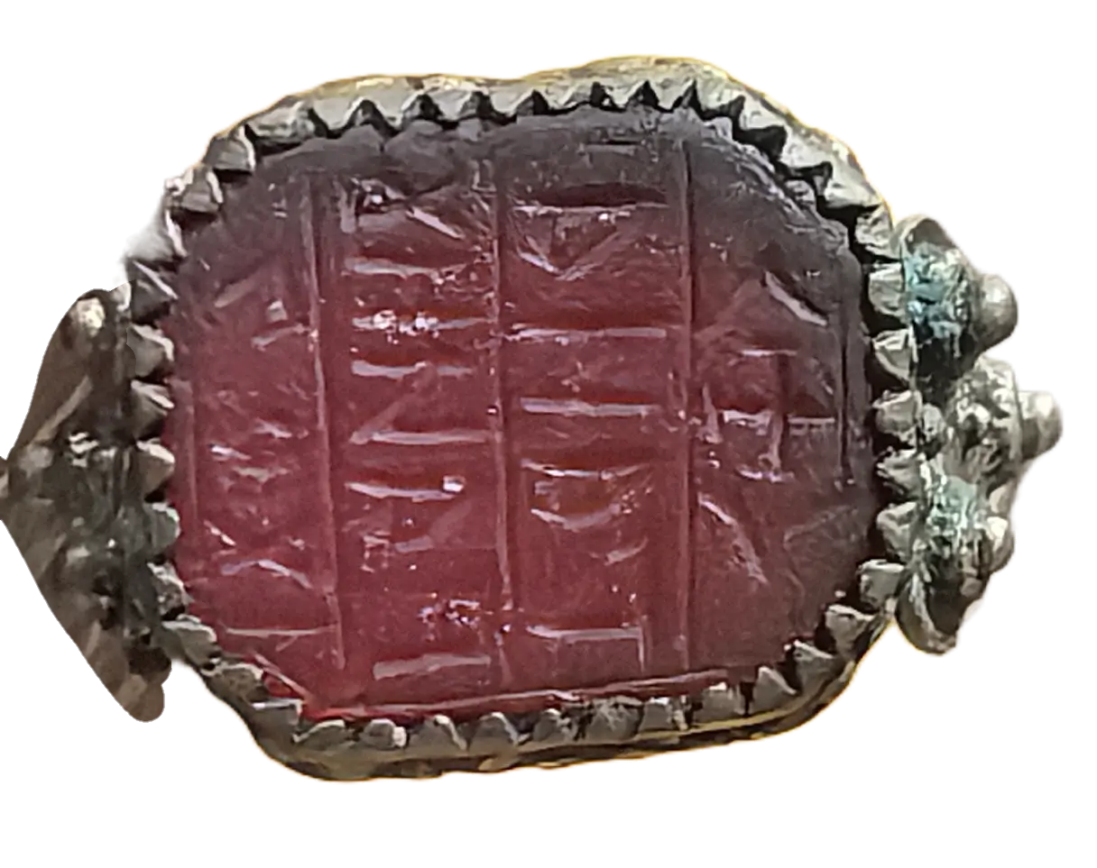 Пръстен печат, дарен от Русин Хавезов